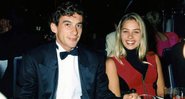 Adriane Galisteu e Ayrton Senna durante jantar de gala - Divulgação/YouTube/everything everything/25.12.2020