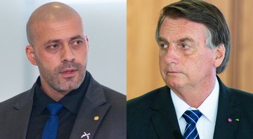Bolsonaro e Daniel Silveira - Getty Images