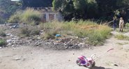 Buscas realizadas por policiais no Complexo do Castelar para o caso do desaparecimento de três meninos em Belford Roxo - Divulgação/Polícia/ G1