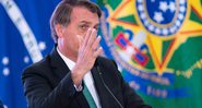 Bolsonaro em evento político (2021) - Getty Images