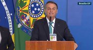 Bolsonaro discursa na última terça-feira, 1 - Divulgação / TV Brasil