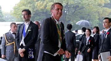 Bolsonaro no Japão, em outubro de 2021 - Getty Images