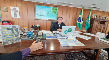 Jair Bolsonaro em entrevista (2021) - Reprodução / Youtube (Jair Bolsonaro)