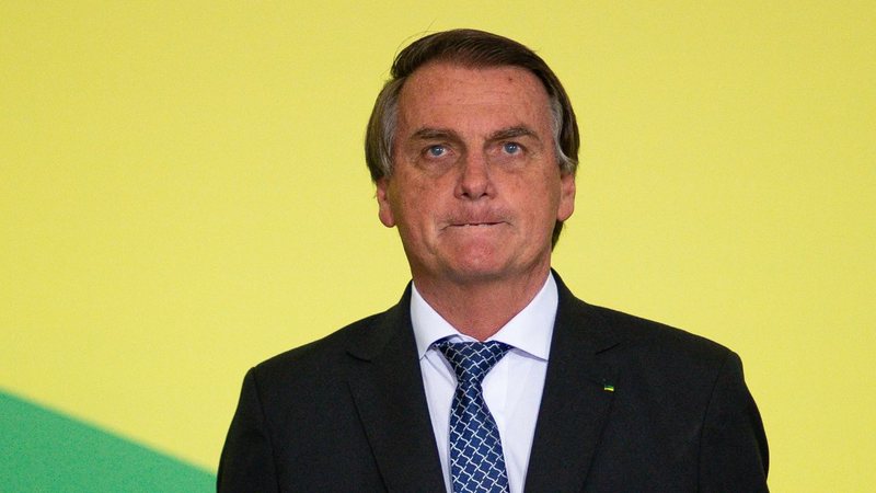 Bolsonaro em novembro de 2021 - Getty Images