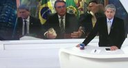 O presidente durante o episódio - Divulgação/Vídeo/Band