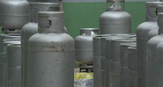Imagem ilustrativas de botijões de gás GLP - Reprodução / Youtube (CNN Brasil Business)