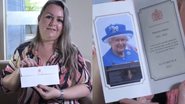 Jacelyne Wulczak, artista brasileira que recebeu carta de agradecimento pela homenagem à rainha Elizabeth II - Reprodução/Vídeo/g1
