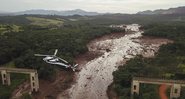 Deslizamento da barragem da Vale, em Brumadinho - Getty Images