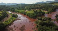 Deslizamento da barragem da Vale, em Brumadinho, Minas Gerais, em 26 de janeiro de 2019 - Getty Images