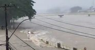 Estragos causados pela chuva na Bahia - Divulgação/Twitter/@_GlobalCrisis_