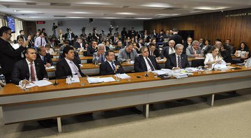 Sala de comissões do Senado Federal durante reunião da CPI Mista da Petrobras - Senado Federal/Wikimedia Commons