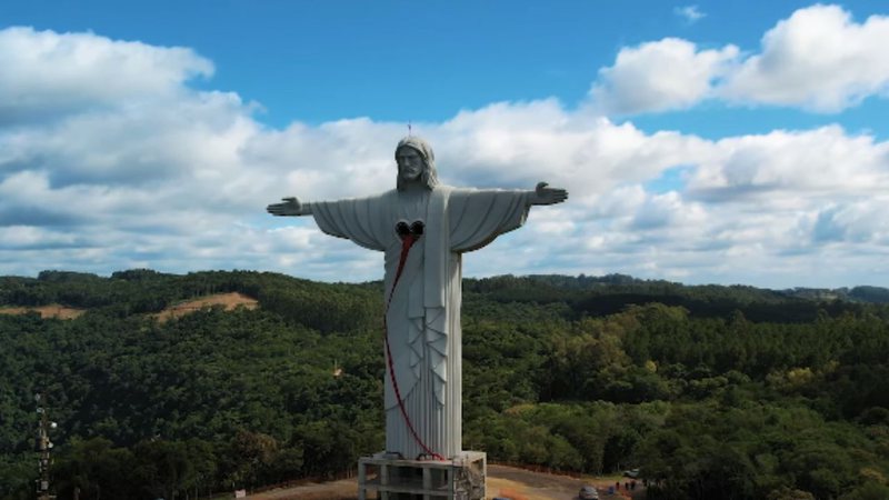 'Cristo Protetor’, no Rio Grande do Sul