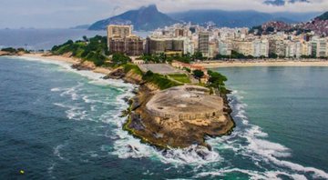 Fotografia do Forte de Copacabana - Divulgação / Museu Histórico do Exército