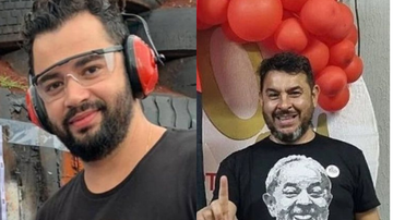Jorge Guaranho mata Marcelo Arruda a tiros - Repordução/Redes sociais e Divulgação/Arquivo pessoal