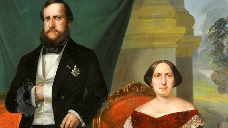 Dom Pedro II e Teresa Cristina - Wikimedia Commons