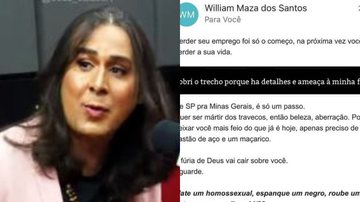 Vereadora de Belo Horizonte é ameaçada de morte por neonazistas - Reprodução/Vídeo/Duda Salabert e Reprodução/Instagram