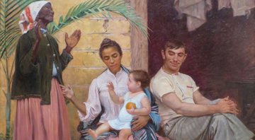Pintura "A Redenção de Cam", feita pelo artista Modesto Brocos - Wikimedia Commons