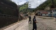 Imagens térreas do deslizamento em Ouro Preto, MG - Divulgação / Redes sociais