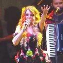 Elba Ramalho, cantora paraibana, em apresentação de São João em Salvador, na Bahia - Reprodução/YouTube/O Antagonista