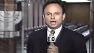 Ernesto Paglia em cobertura no ano de 1995 - Divulgação / TV Globo