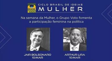 Publicação de anúncio do evento no Instagram do Grupo Voto - Divulgação / Instagram / grupo_voto