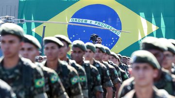 Solenidade Comemorativa ao Dia do Exército Brasileiro, em 2019 - Marcos Corrêa/PR