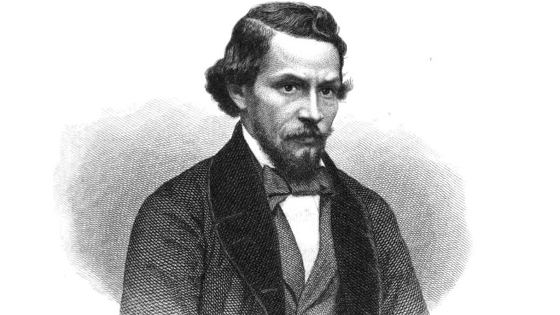 Retrato do escritor Gonçalves Dias - Wikimedia Commons