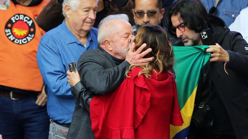 Lula e Janja juntos - Getty Images