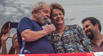 Lula e Dilma Rousseff juntos em 2018 - Getty Images