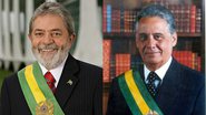 Fotografias oficiais como presidentes de Lula e Fernando Henrique Cardoso - Fotos por Agência Brasil pelo Wikimedia Commons