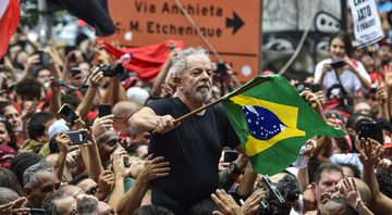 Lula no Sindicato dos Metalúrgicos do ABC (2019) - Getty Images