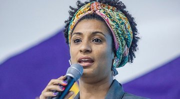 Fotografia de Marielle Franco, em 2016 - Divulgação/Wikimedia Commons/ Luciana50 • Debate Partida