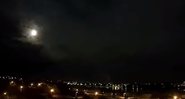 Avistamento do meteoro no céu mineiro - Divulgação