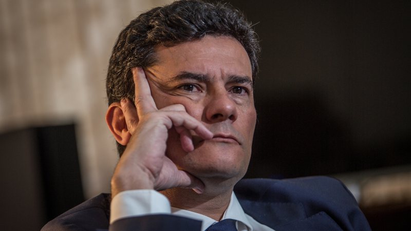 Sérgio Moro, ex-ministro da Justiça acusado de divulgar conversas de Fábio Lula ilegalmente - Getty Images