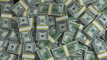 Fotografia meramente ilustrativa de pilhas de dinheiro - Divulgação/ Pixabay/ PublicDomainPictures