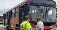 Ônibus onde o crime aconteceu - Divulgação/ Danilo Girundi/ TV Globo