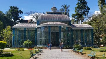 Fachada do Palácio de Cristal de Petrópolis - Reprodução / Vídeo / YouTube