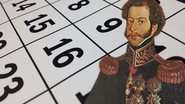 Dom Pedro I, primeiro imperador e foto de um calendário - Pixabay e Domínio Público via Wikimedia Commons