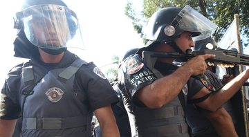 Policiais Militares de São Paulo em 2012 - Getty Images