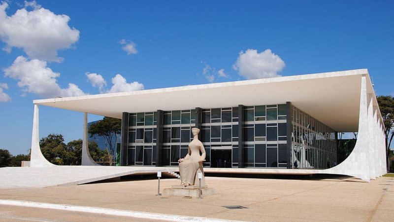 Sede do Supremo Tribunal Federal em Brasília, Distrito Federal, Brasil - Divulgação/Wikimedia Commons/Leandro Ciuffo