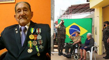 Fotografias mostrando Sebastião Paulino de Lima - Divulgação/ Arquivo Pessoal/ Comando Militar da Amazônia