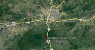 Tremor de terra registrado em Caruaru, Pernambuco - Divulgação/LabSis