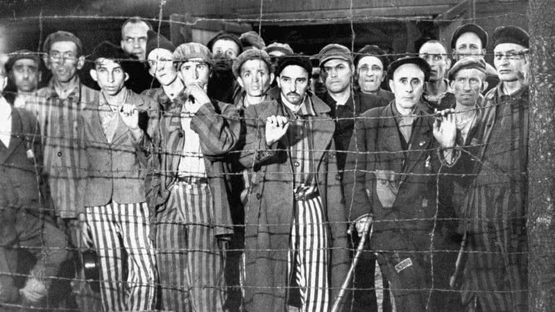 Prisioneiros em Buchenwald