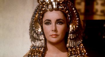 Elizabeth Taylor em Cleópatra (1963) - Getty Images