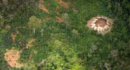 Imagem aérea da aldeia Yanomami - Wikimedia Commons