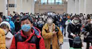 Cidadãos usando máscaras para evitar o contágio - Divulgação
