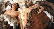 Reconstrução de cenário de sexo dos Neandertais - Divulgação