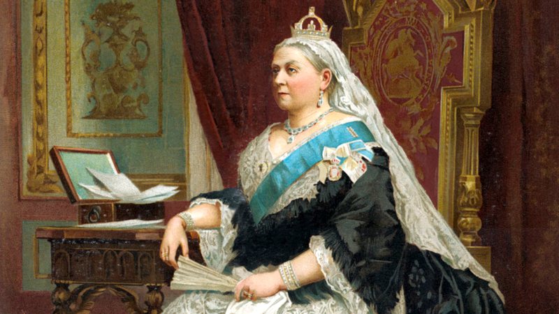 Retrato da rainha Vitória, em 1887 - Getty Images