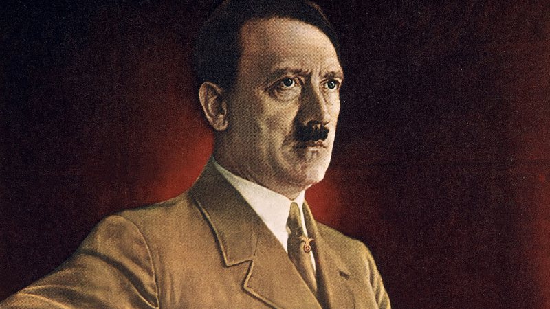 Adolf Hitler, líder nazista, em pintura - Getty Images