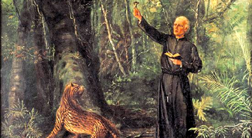 Evangelho nas Selvas”, por Benedito Calixto (1893) - Benedito Calixto